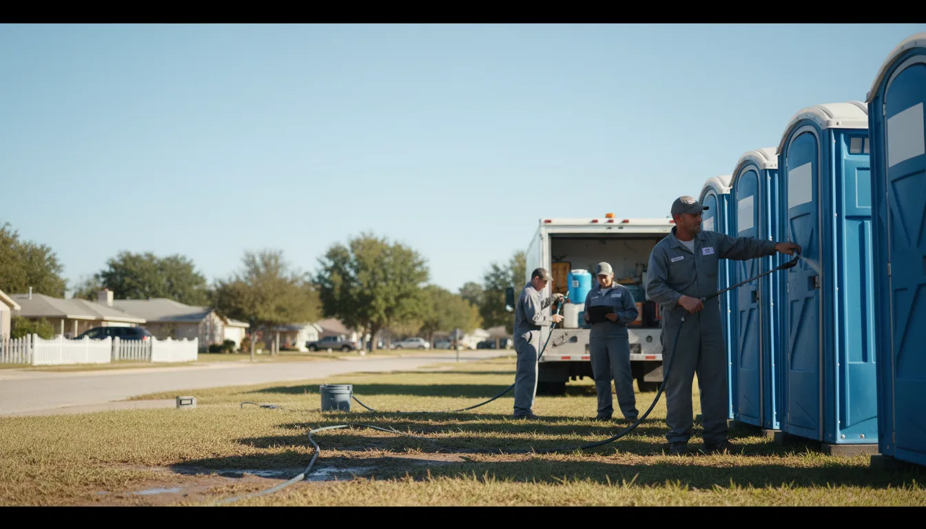 Long-Term Portable Toilet Rental in Stow, OH near me